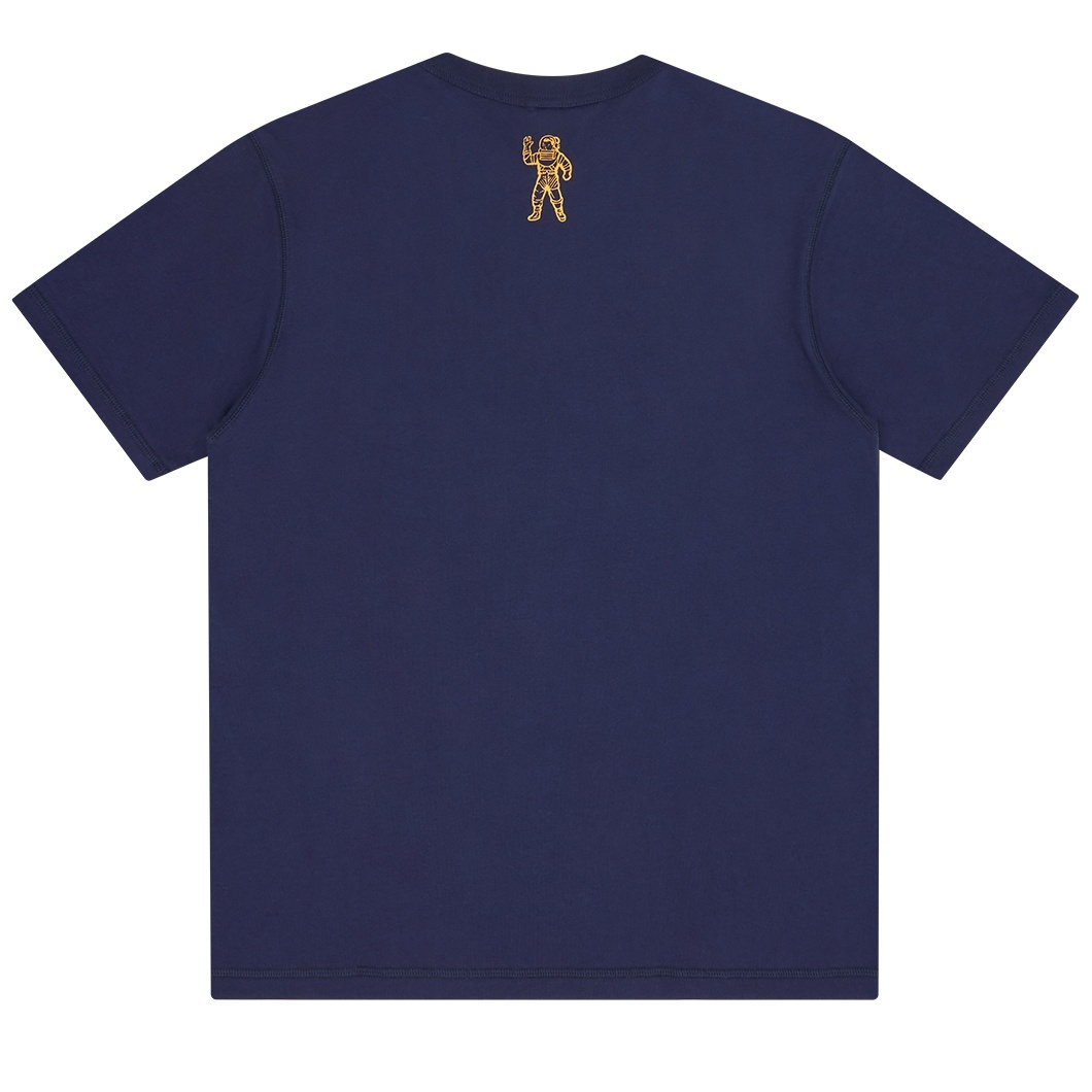 Billionaire Boys Club Embroidered Crest Logo T-shirt Navy