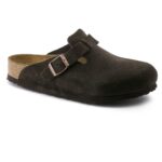 Birkenstock Boston Soft Pantoffel Bruin