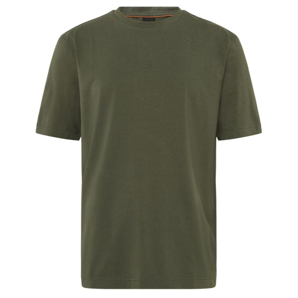 Boss Tchup T-shirt Donker Groen