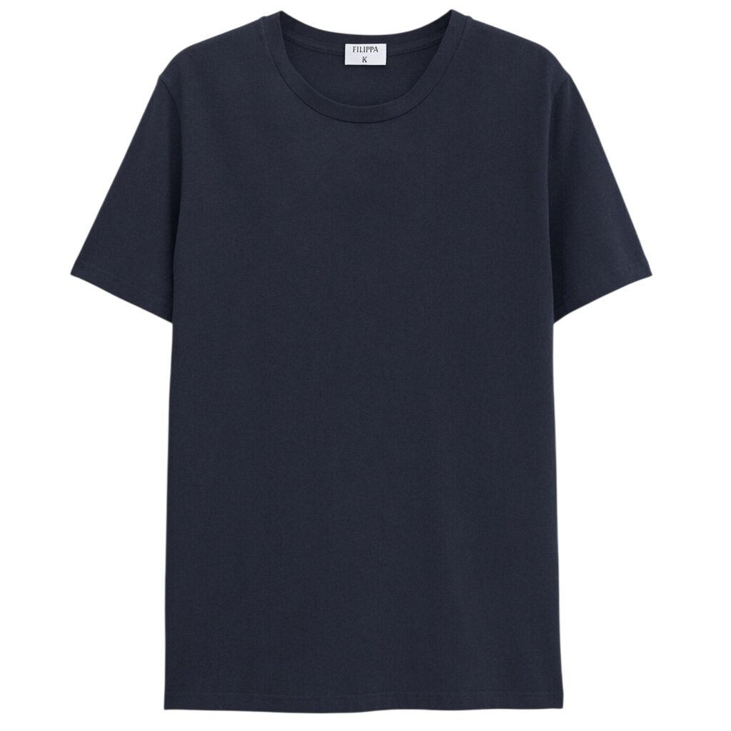 Filippa K Stretch Cotton T-shirt Navy