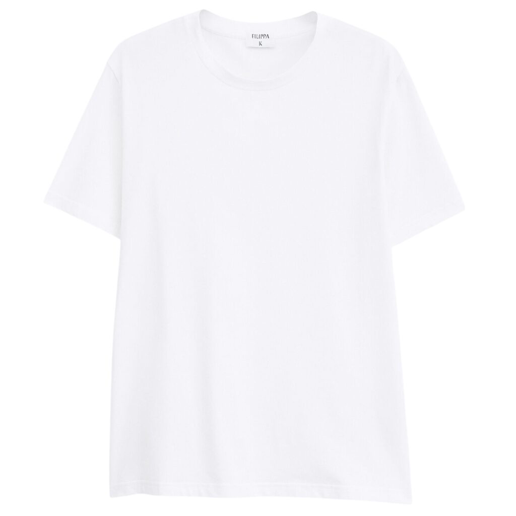 Filippa K Stretch Cotton T-shirt Wit