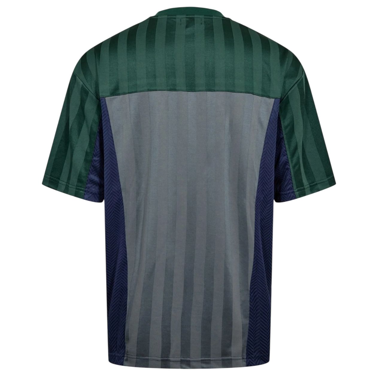 Han Kjøbenhavn Club Oversized T-shirt Donker Groen/Navy/Grijs