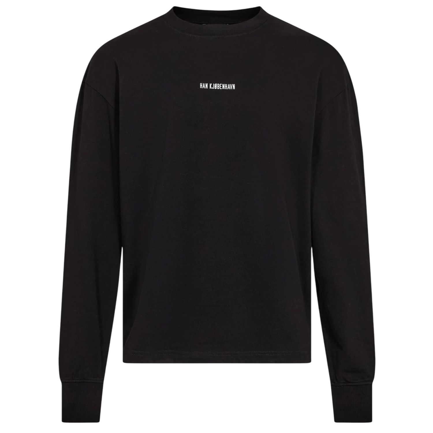 Han Kjøbenhavn Graphic Longsleeve T-shirt Zwart
