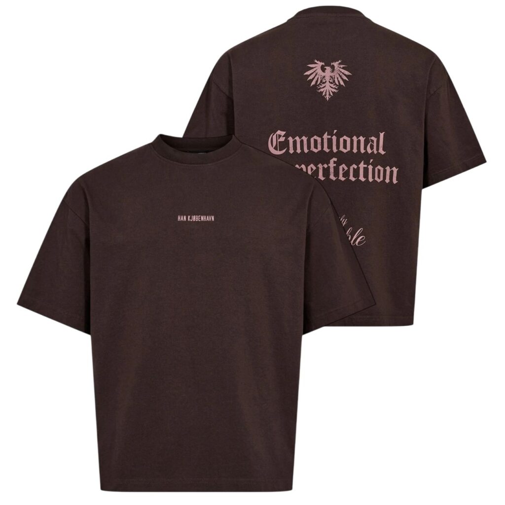 Han Kjøbenhavn Graphic Loose T-shirt Bruin