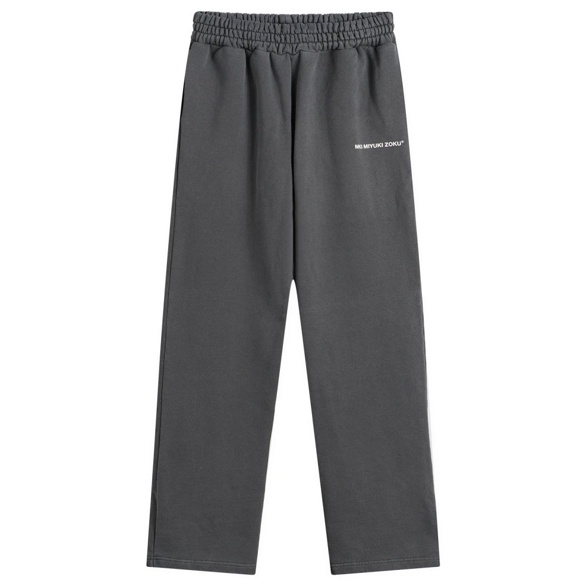 MKI Miyuki Zoku Uniform Wide Leg Pigment Trainingsbroek Zwart