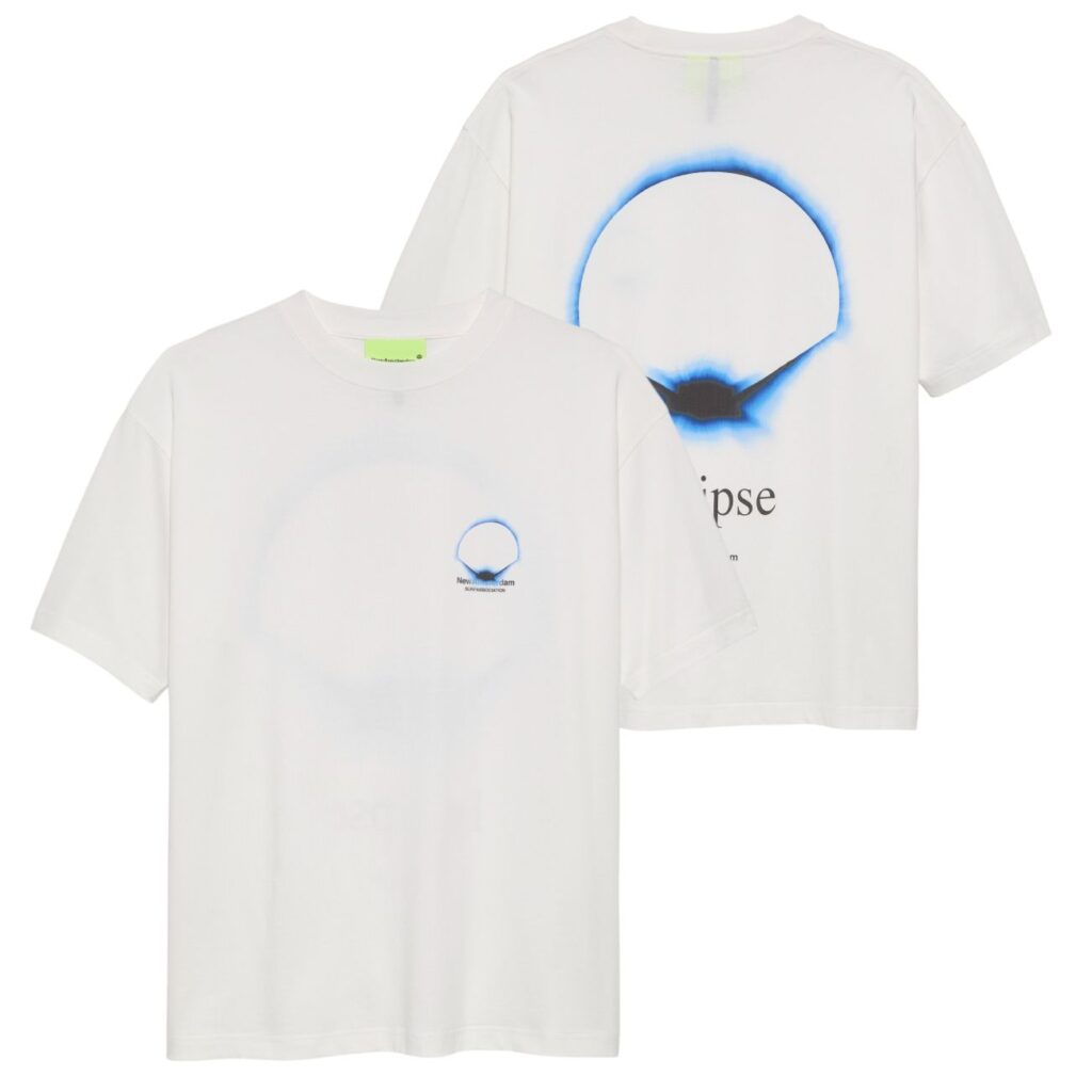 New Amsterdam Surf Association Eclipse T-shirt Wit