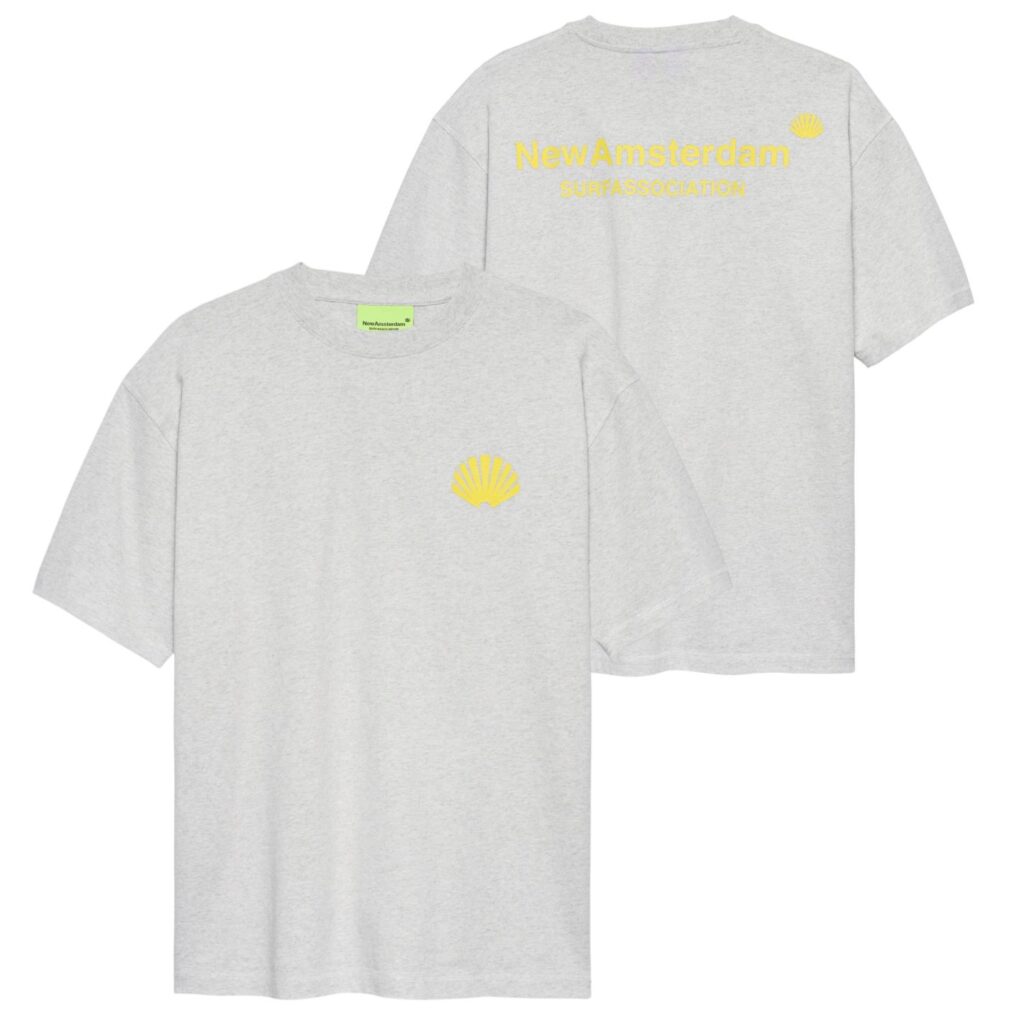 New Amsterdam Surf Association Logo T-shirt Grijs