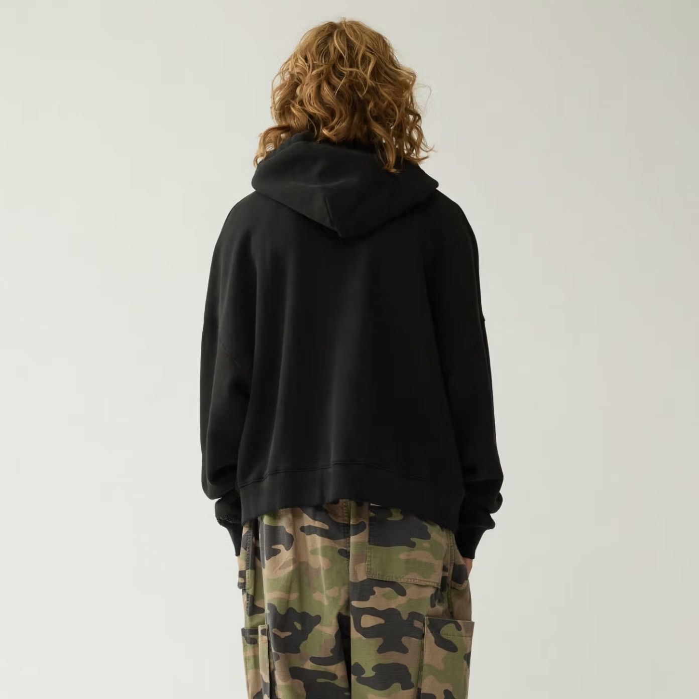 New Amsterdam Surf Association Worked Hoodie Zwart